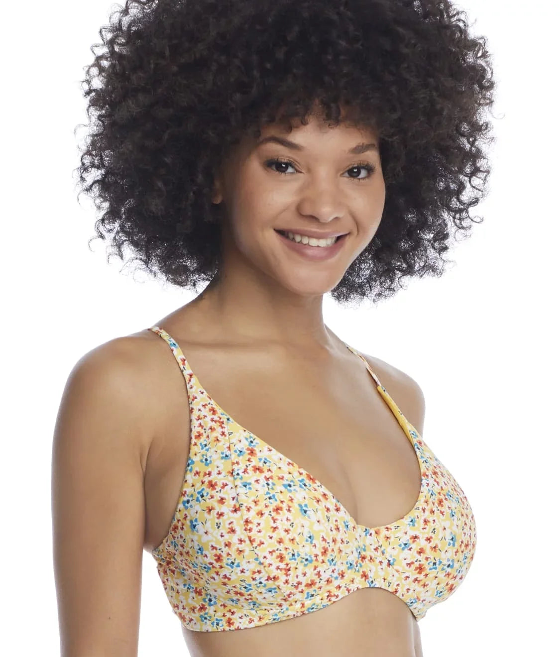 SWIM SYSTEMS Wildflower Meadow Maya Bikini Swim Top; US 38D; UK 38D; NWOT