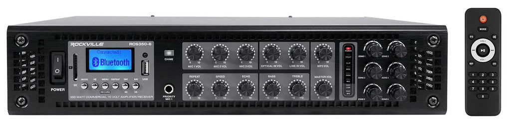 (10) JBL CONTROL 14C/T-BK 4" 25w 70v In-Ceiling Speakers+Amplifier