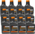 12 Pack of Echo PowerBlend Gold 2-Stroke Engine Oil 12.8 oz Bottle 50:1 Mix for 5 Gallons 6450005GDS