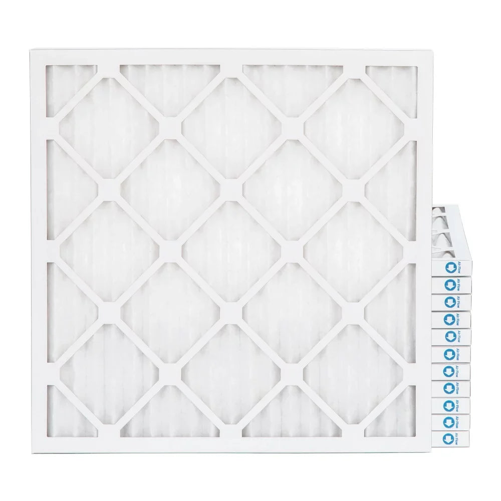 16x16x1 MERV 11 ( MPR 1000; FPR 7-8 ) Pleated 1" Air Filters for AC and Furnace. Case of 12. Exact Size: 15-3/4 x 15-3/4 x 3/4