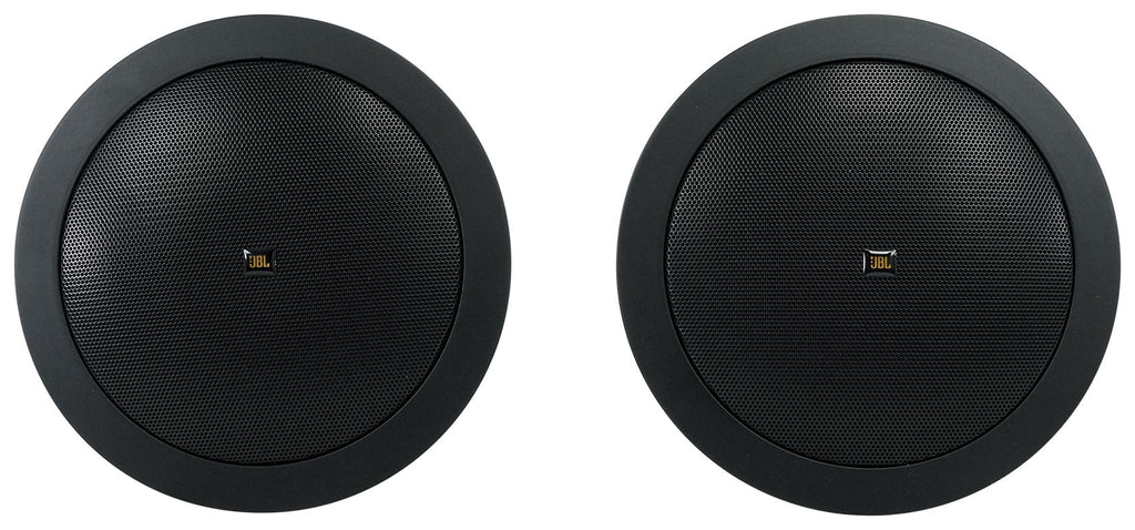 (10) JBL CONTROL 14C/T-BK 4" 25w 70v In-Ceiling Speakers+Amplifier