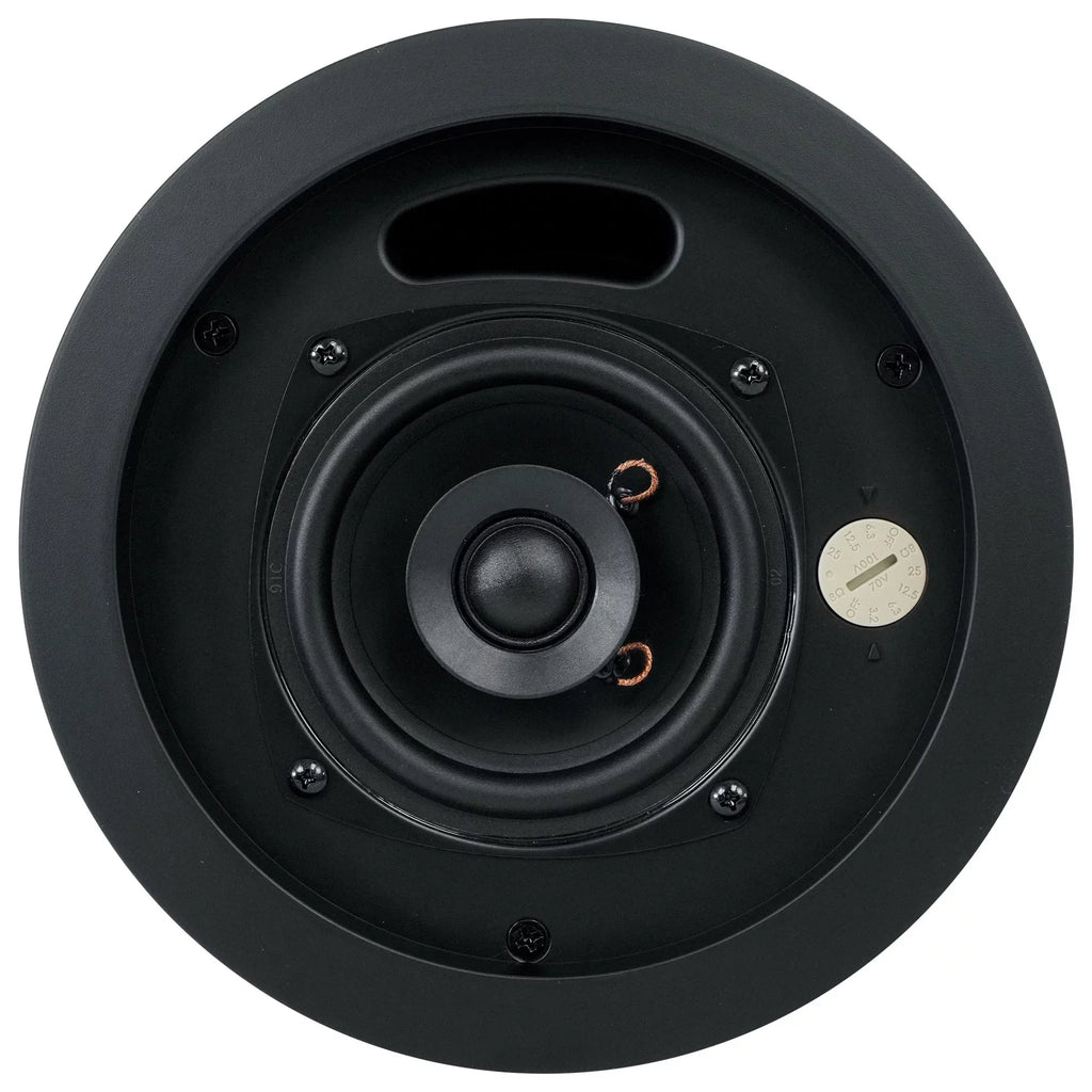 (10) JBL CONTROL 14C/T-BK 4" 25w 70v In-Ceiling Speakers+Amplifier