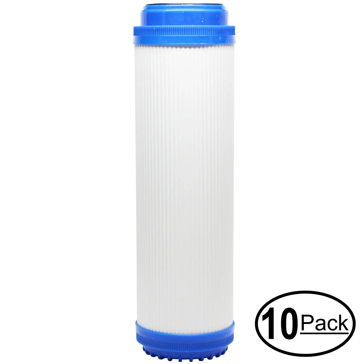 10-Pack Replacement for Expres Water RO10DXG Granular Activated Carbon Filter - Universal 10-inch Cartridge for Express Water RO10DXG - 5 Stage Reverse Osmosis System - Denali Pure Brand