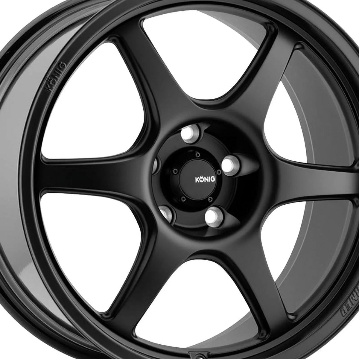 17x8 Konig 106B Hexaform Matte Wheel 5x114.3 (38mm)