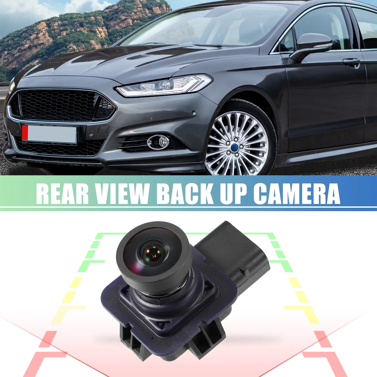 1 Set Back Up Camera DS7T-19G490-DD Car Rear View Park Assist Reverse Camera for Ford Mondeo 2013-2017