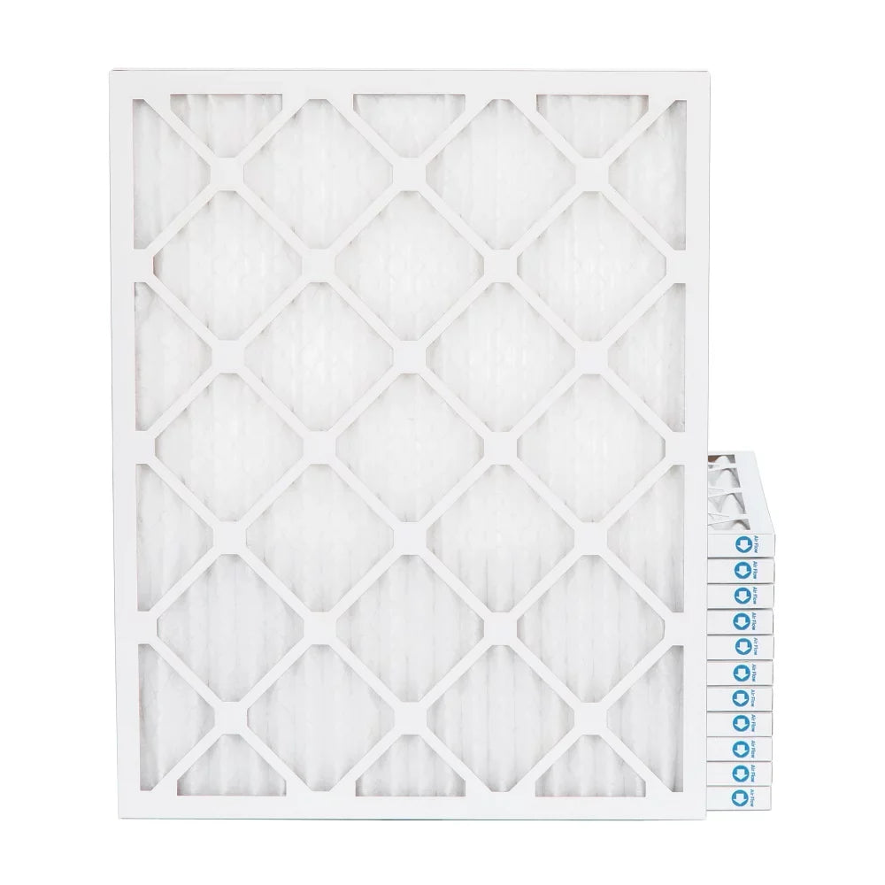 15x20x1 MERV 8 ( MPR 600; FPR 5-6 ) 1" Air Filters for AC & Furnace. Case of 12. Exact Size: 14-1/2 x 19-1/2 x 3/4