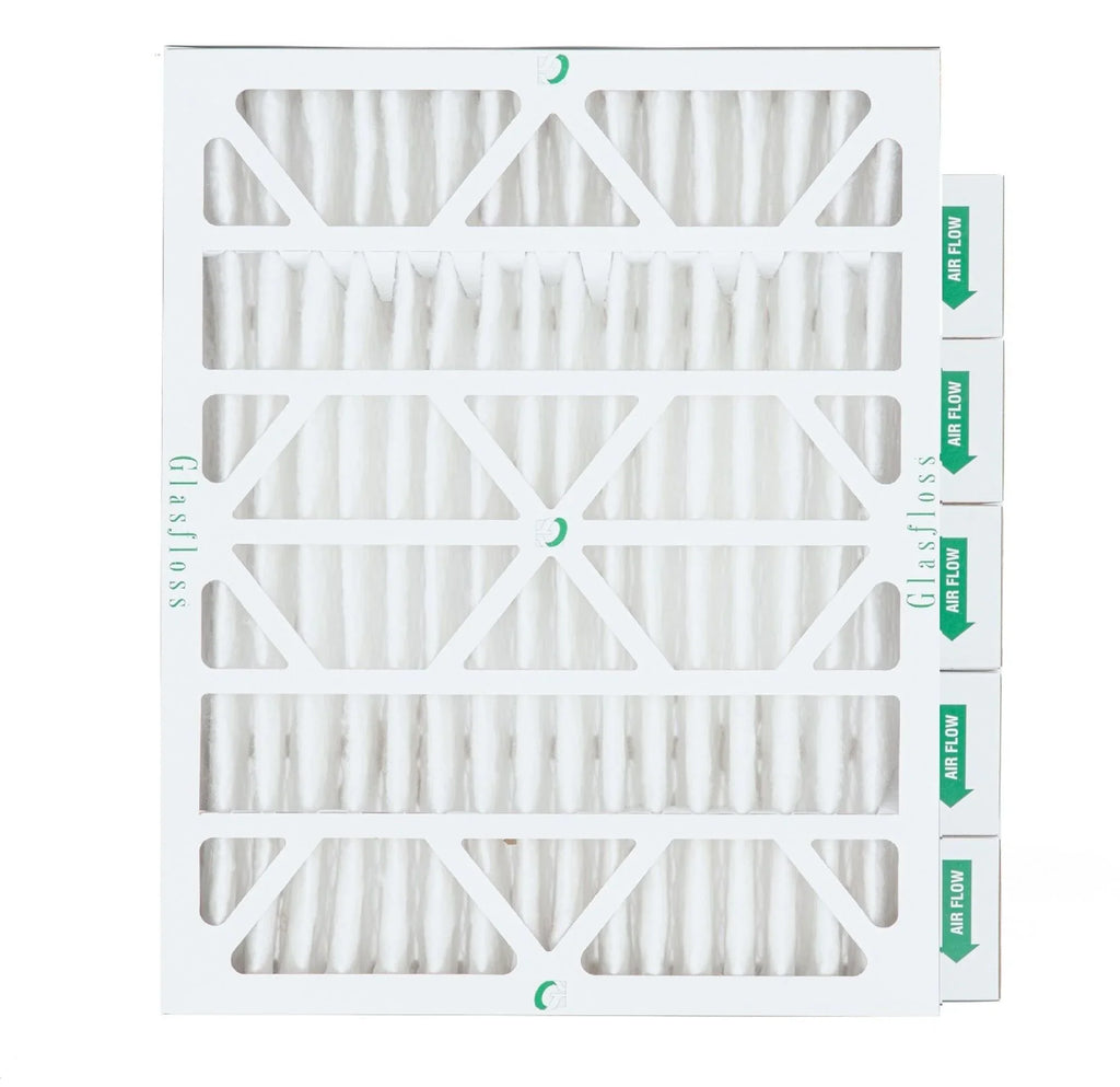 16x20x4 MERV 13 (MPR 2200) AC Furnace 4" foot Air Filters by Glasfloss Industries. 6 PACK (Actual Depth: 3-3/4")
